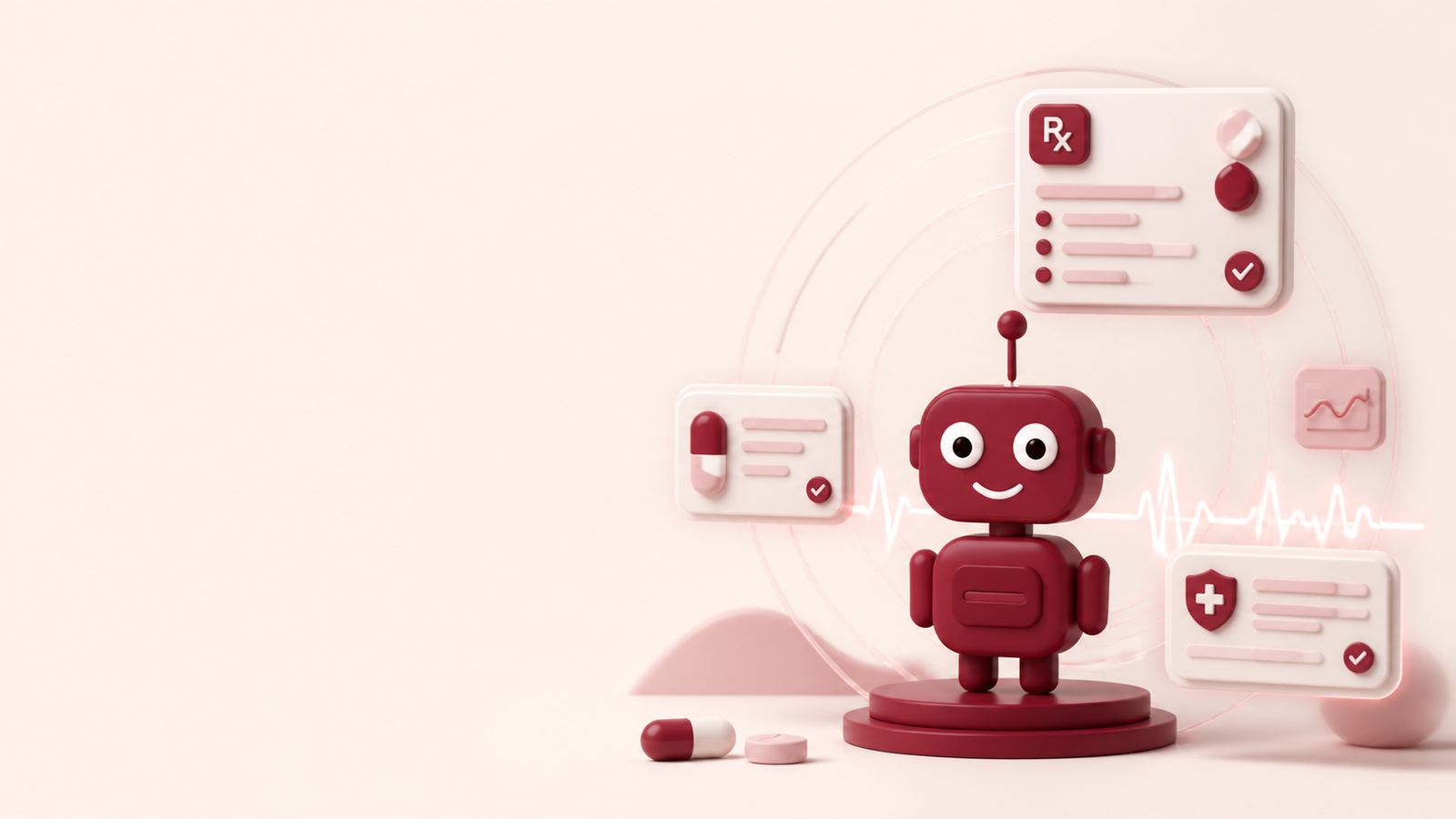 Medi robot organizing prescription and health information